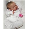 MAIHAO 20inch 50cm Bambole Reborn Silicone Femmina Originali bambolotti Che sembrano Veri Bambola realistica Baby Dolls Occhi Chiusi dormire bambile Maschio Neonato Toddler