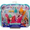 Enchantimals- Avventure sulla Slitta con Bambola di Felicity la Volpe, Cucciolo Flick, Slitta e Accessori, Giocattolo per Bambini 3+Anni, GJX31