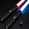 LumenVela Spada Laser, 2 in 1 Spada Laser per Bambini, Ricarica USB RGB 16 Colori Lightsaber Suoni Simulati di Combattimenti, Regali per Bambini, Feste di Halloween, Cosplay (2 pz.)