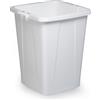DURABLE Bidone quadrato DURABIN® 90L , Bianco, 1800474010