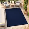 TAPISO Tappeto da esterno Tapiso MONO Modern blu scuro per interni/esterni ÖKO-TEX 160 x 220 cm