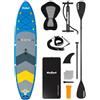 Rebel Paddleboard SUP REBEL ACTIVE RBA-4501BL con sedile, blu, 11'6" 350x81x15cm