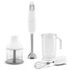 SMEG Frullatore Immersione Smeg 50'S Style 700W Con Accessori : Colore - Bianco