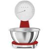 SMEG Bilancia Da Cucina Smeg 50's Style Analogica E Digitale : Colore - Rosso