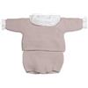 PASITO A PASITO Set Neonato con Maglia Tricot, Culotte e Body Rosa - 0-1 Mese