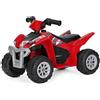 PegPerego PEG PEREGO Quad Elettrico Polaris Mini Rosso