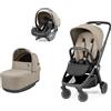 PegPerego PEG PEREGO - Trio City Loop Vanilla Blend Con Seggiolino Auto Lounge