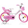F.LLI SCHIANO SRL BICI LOVE 16" ROSA CON CESTINO