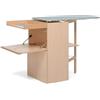 FOPPAPEDRETTI Lostiro Mobile Con Asse Da Stiro A Scomparsa, : Colore - natural