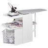FOPPAPEDRETTI Lostiro Mobile Con Asse Da Stiro A Scomparsa, : Colore - Bianco