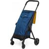 Foppapedretti Go Fast Carrello Portaspesa Pieghevole : Colore - Ocean