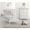 Azzurra Design Lettino Azzurra Design Funky Bianco Materasso Incluso