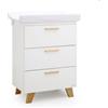Azzurra Design Cassettiera Fasciatoio Azzurra Design Mia : Colore - Bianco Naturale