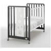 Azzurra Design Lettino Evolutivo Glam Stelle Uno X 9 Vari Colori con Tessile Glam Luce : Colore - Lava