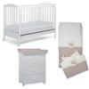 FOPPAPEDRETTI Cameretta Lucy Foppapedretti Lettino + Bagnetto Faciatoio + Set Piumone con Materasso e Guanciale in omaggio