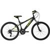 ATALA Bicicletta Atala Storm Vb 24" 21 Velocità Nera e Gialla