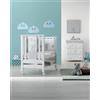 Azzurra Design Lettino Contact Art Bianca con Materasso Incluso : Colore - Bianco