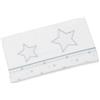 AZZURRA DESIGN Set Lenzuola Culla Glam : Colore - Grigio