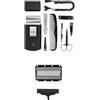 WAhl Travel Shaver - ricaricabile, lamina flessibile, perfetto per i viaggi, compatto, custodia da viaggio + WAHL Mobile Shaver, lama e lamina, ricambi, prodotti per la cura personale maschile