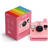POLAROID 9197JP Polaroid Now Generation 3 fotocamera istantanea rosa NUOVO co...