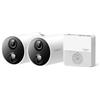 TP-LINK TAPO C400S2 KIT 2 x TELECAMERE TAPO C400 WI-FI 2K QHD INTERNO ESTERNO +