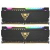 PATRIOT VIPER STEEL RGB BLACK KIT MEMOROIA RAM 16GB TOTALI 2X8GB 3.600MHZ TIPOLO