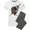 The Legend of Zelda La Leggenda di Zelda Pigiama Mens Nintendo T Shirt & Lounge Pants Set