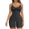 SHAPERX Body Modellante Donna con Zip Frontale, Faja Contenitiva Alta Compressione, Body Shapewear Senza Cuciture per Pancia Piatta e Vita Snellita, Facile da Indossare, UK-SZ5862-Beige-3XL