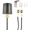 Boobrie Antenna Esterna 4G 5G MIMO Omnidirezionale 600-6000 MHz 5 dBi con 5m Cavo Coassiale LOW LOSS e Connettori Dual-SMA, per Fibra Mobile, Router 4G/5G, WiFi, IoT, Casa e Ufficio