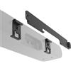 Sound bass Supporto per Soundbar per Sonos Ray, Include Tutti gli Accessori di Montaggio Necessari, Staffa da Parete in Stile Galleggiante per TV o Sopra, Facile da Installare, Nero