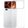 GIOPUEY Cover Compatibile con Xiaomi 17 PRO Max, Materiale PC Rigido Custodia, Comodo e Liscio al Tatto Case，Antiurto, Anti-Impronta - Translucent