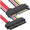 System-S Cavo SATA 10 cm 22pin maschio a SAS 29 pin femmina adattatore per disco rigido