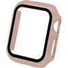 OcioDual Custodia Protettiva Compatibile con Apple Watch Series 4/5/6 40 mm I Ultra Sottile a Protezione Completa, Resistente ai Graffi e Alle Cadute-Rosa