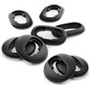 Okuli 8 x Gommini Auricolari in Silicone Ricambio per Samsung Galaxy Buds Live Auricolari Cuffie in Nero