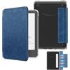 Moko Custodia Magnetica per Kindle 11a Gen 6 2024/2022,Twill Vintage Blu