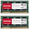 Gigastone [RAM DDR3] Gigastone Computer portatile RAM 16GB (2x8GB) DDR3 16GB DDR3-1600MHz PC3-12800 Unbuffered Non-ECC 1.35V CL11 SODIMM RAM di Memoria 204 Pin Ideale per Laptop (SOLO Laptop)