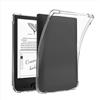 GIOPUEY Cover per Pocketbook Touch Lux 4/5, Scocca posteriore in TPU morbido, Copertura sottile, Protezione Airbag, Custodia Compatibile con Pocketbook Touch Lux 4/5-trasparente