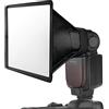 NEEWER Flash Diffusore Luce Softbox 15x12,5cm | Universal, Pieghevole, Con Storage Pouch, Compatibile con Canon Nikon Sony Godox Yongnuo Neewer Speedlight