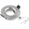 SEBSON Faretto ad incasso, Tipo 6, alluminio, LED / Alogena, incl. attacco GU10