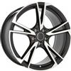 Cerchi in lega Dedica per Audi modello I5642 8.5x19 Nero Lucido