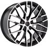 Cerchi in lega Dedica per Audi modello XFE30 8.0x18 Nero Lucido