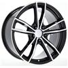 Cerchi in lega Dedica per BMW modello A5588 8.0x18 Nero Lucido