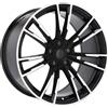 Cerchi in lega Dedica per BMW modello A7065 8.5x19 Nero Lucido