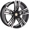 Cerchi in lega Dedica per BMW modello B1831 8.5x19 Nero Lucido
