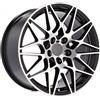 Cerchi in lega Dedica per BMW modello B5167 8.5x18 Nero Lucido