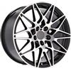 Cerchi in lega Dedica per BMW modello B5167 9.5x18 Nero Lucido