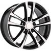 Cerchi in lega Dedica per BMW modello B5229 8.0x17 Nero Lucido