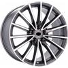 Cerchi in lega Dedica per Audi modello B5246 8.0x18 Grigio Lucido