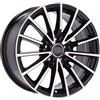 Cerchi in lega Dedica per Audi modello B5246 8.0x18 Nero Lucido