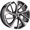 Cerchi in lega Dedica per Audi modello B5907 8.0x18 Nero Lucido